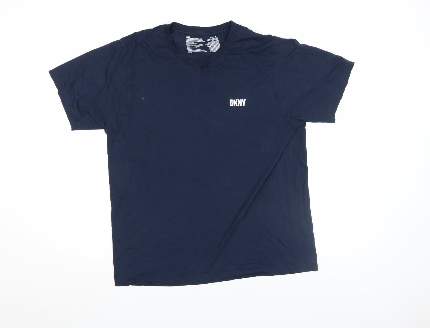 Mens UK Size L DKNY Blue  T-Shirt