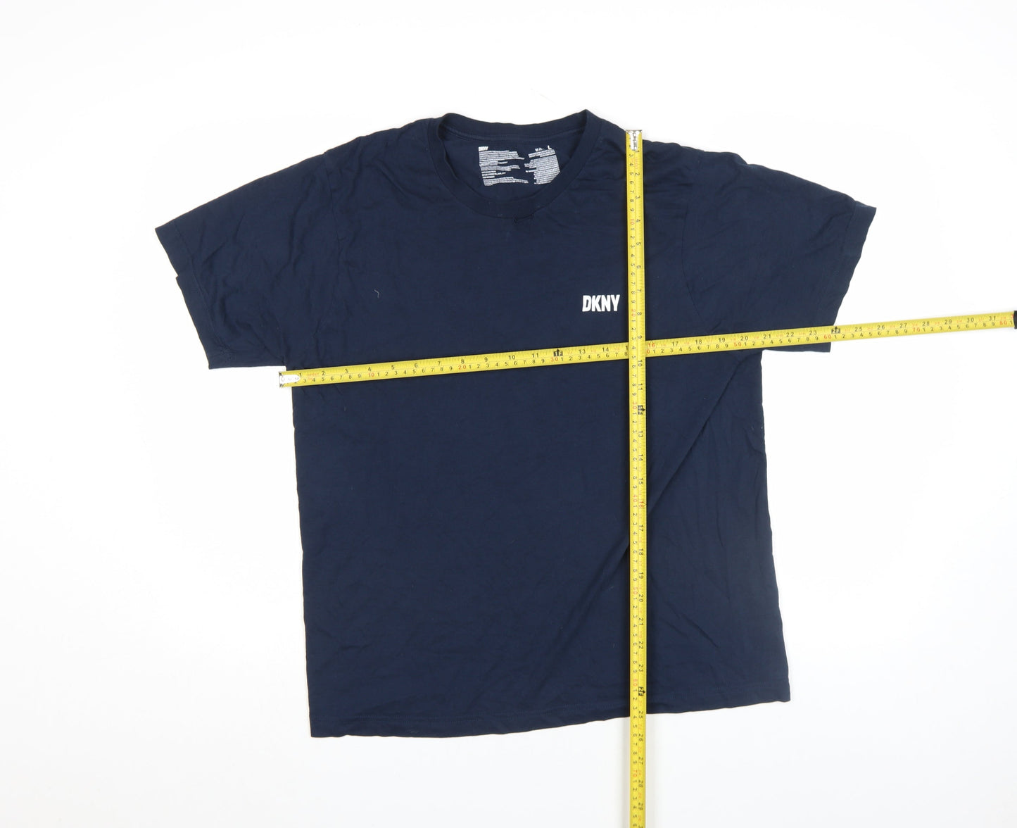 Mens UK Size L DKNY Blue  T-Shirt