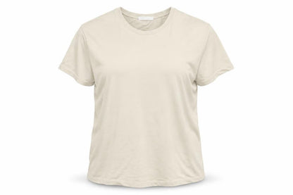 Womens UK Size L Whistles Beige Basic T-Shirt