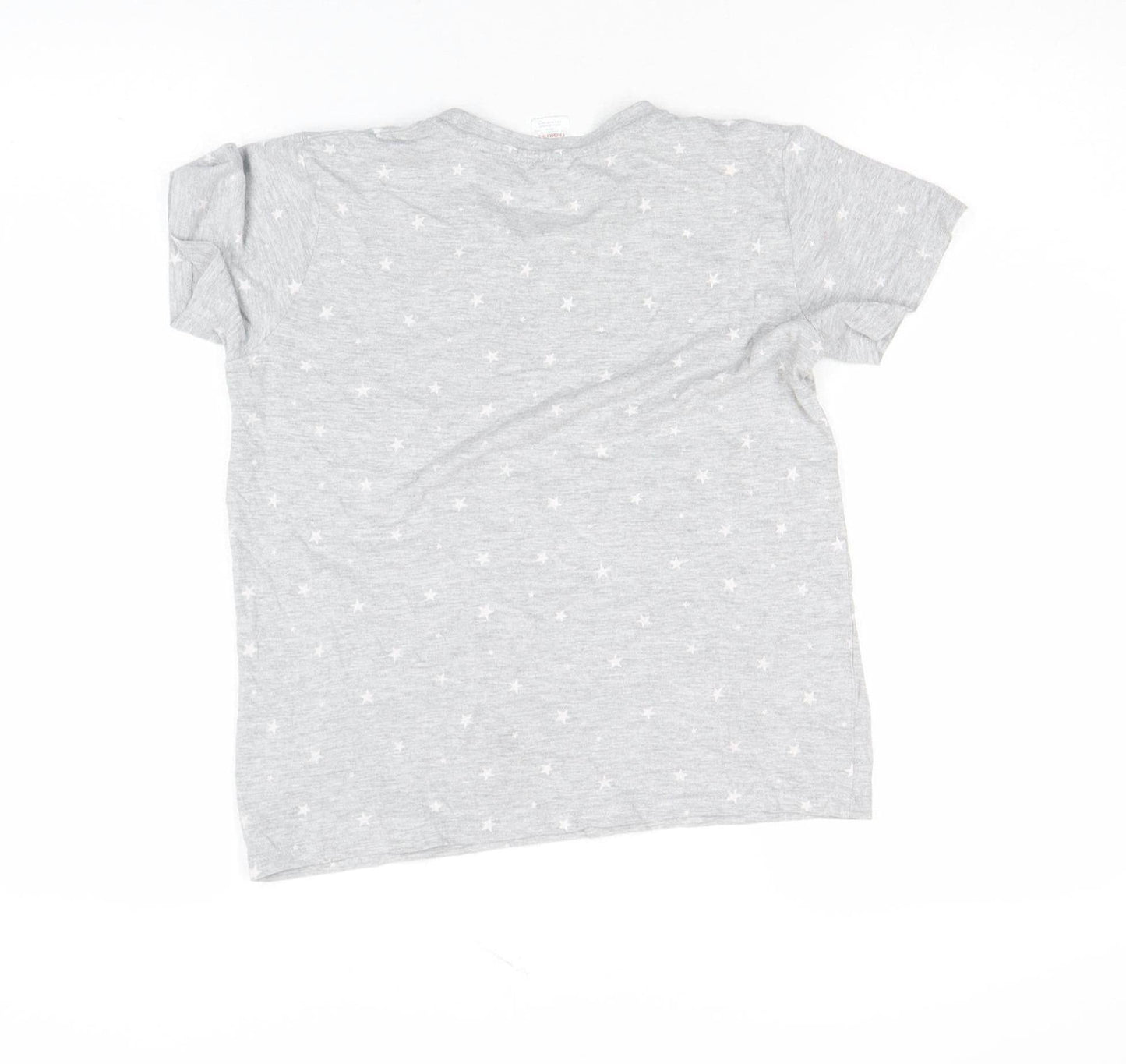 Girls UK Size 11-12 Years Lily & Dan Grey Basic T-Shirt