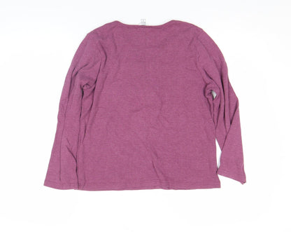 Womens UK Size M Klass Purple Tunic Blouse