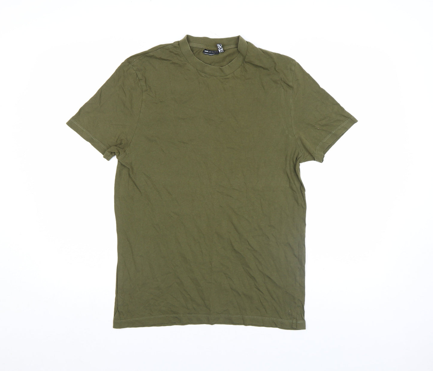 Mens UK Size S ASOS DESIGN Green  T-Shirt