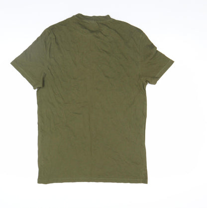 Mens UK Size S ASOS DESIGN Green  T-Shirt