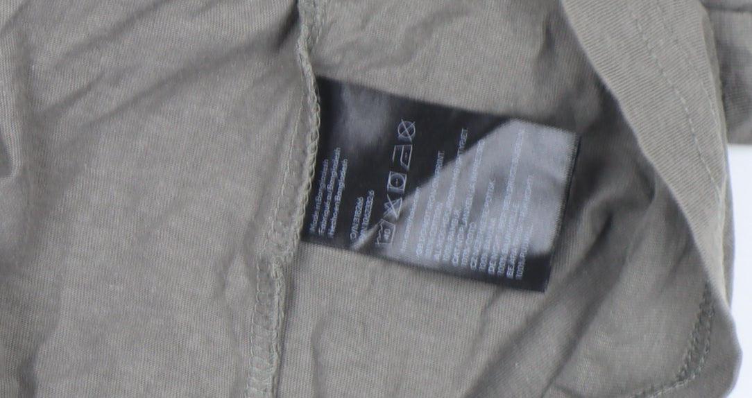 Boys UK Size 10-11 Years H&M Grey Basic T-Shirt