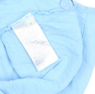 Womens UK Size S Tommy Hilfiger Blue Basic Polo