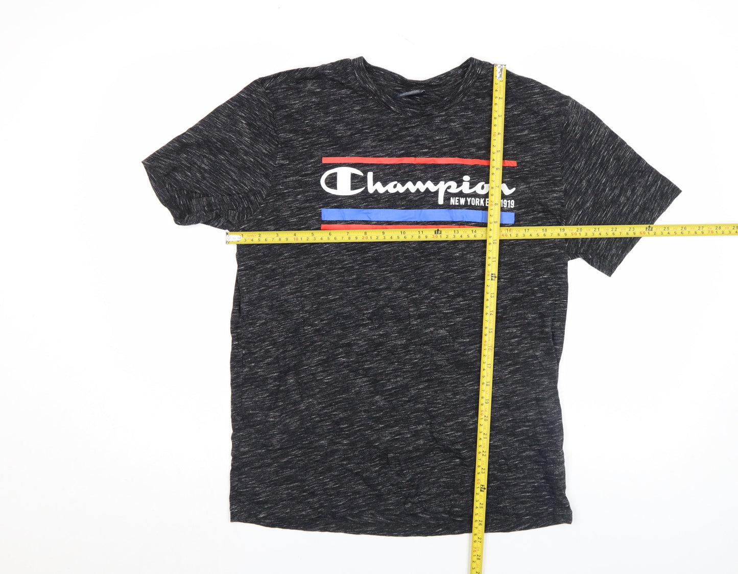 Mens UK Size L Champion Black  T-Shirt