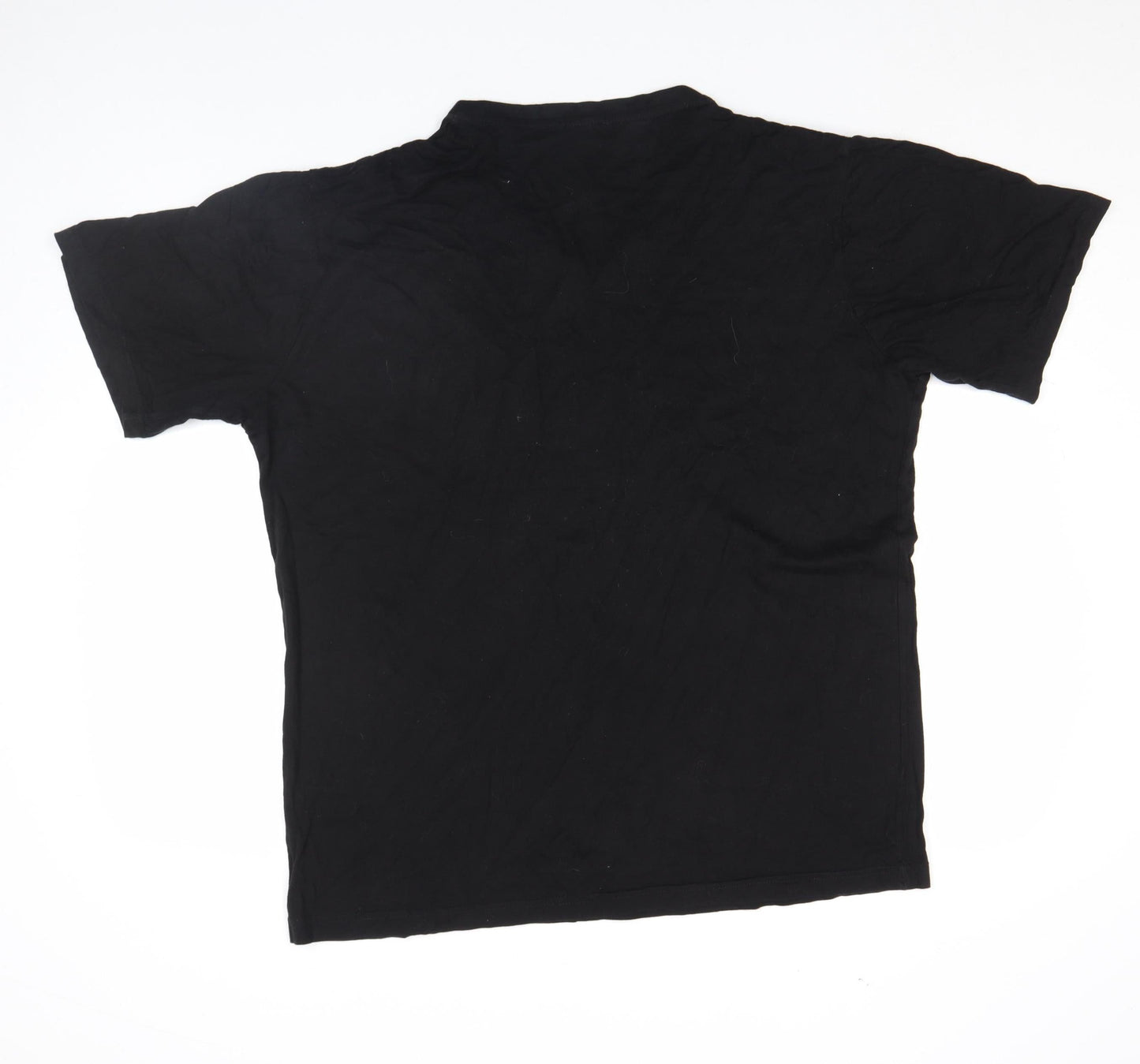 Tommy Hilfiger Men's Black 3XL V-Neck Cotton T-Shirt