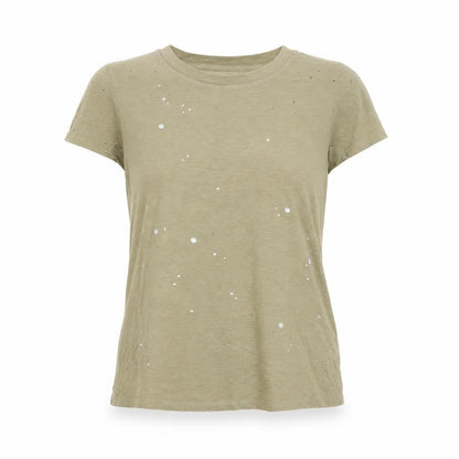 Womens UK Size 8 NEXT Green Basic T-Shirt