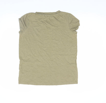 Womens UK Size 8 NEXT Green Basic T-Shirt