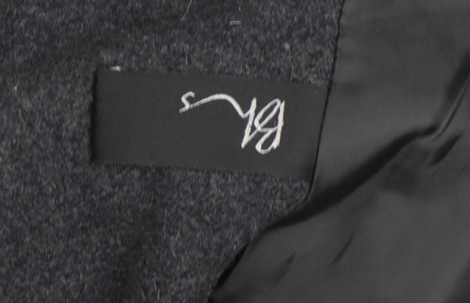 Womens UK Size 14 BHS Grey Pea Coat