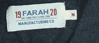 Mens UK Size M Farah 100% Cotton Polo Shirt