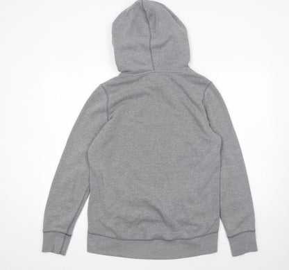 Mens UK Size S Under armour Grey Pullover Hoodie