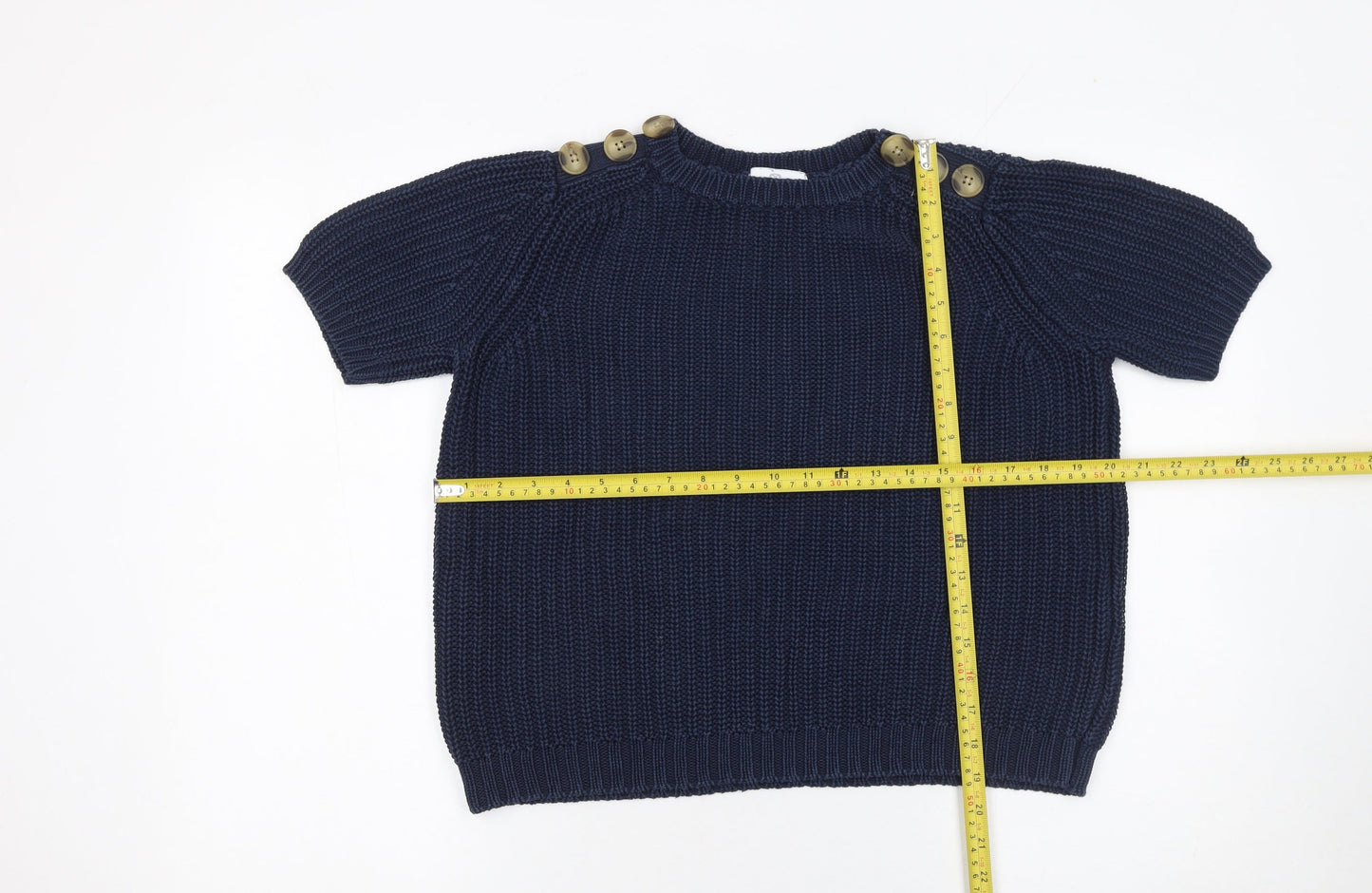 Womens UK Size S RR Blue Pullover Jumper