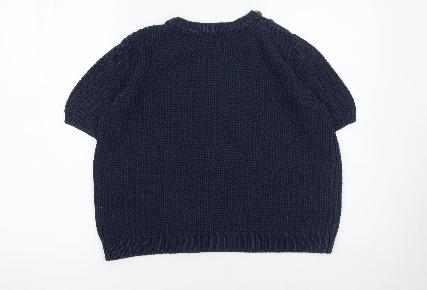 Womens UK Size S RR Blue Pullover Jumper