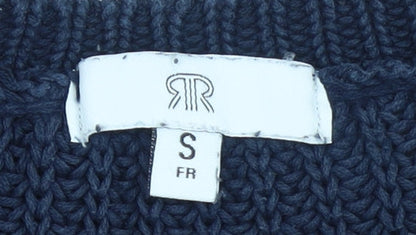 Womens UK Size S RR Blue Pullover Jumper