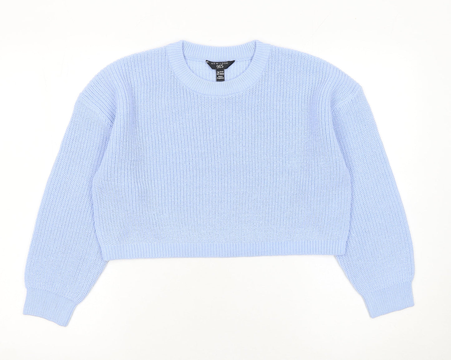 Teens UK Size 12 New Look Blue Pullover Jumper