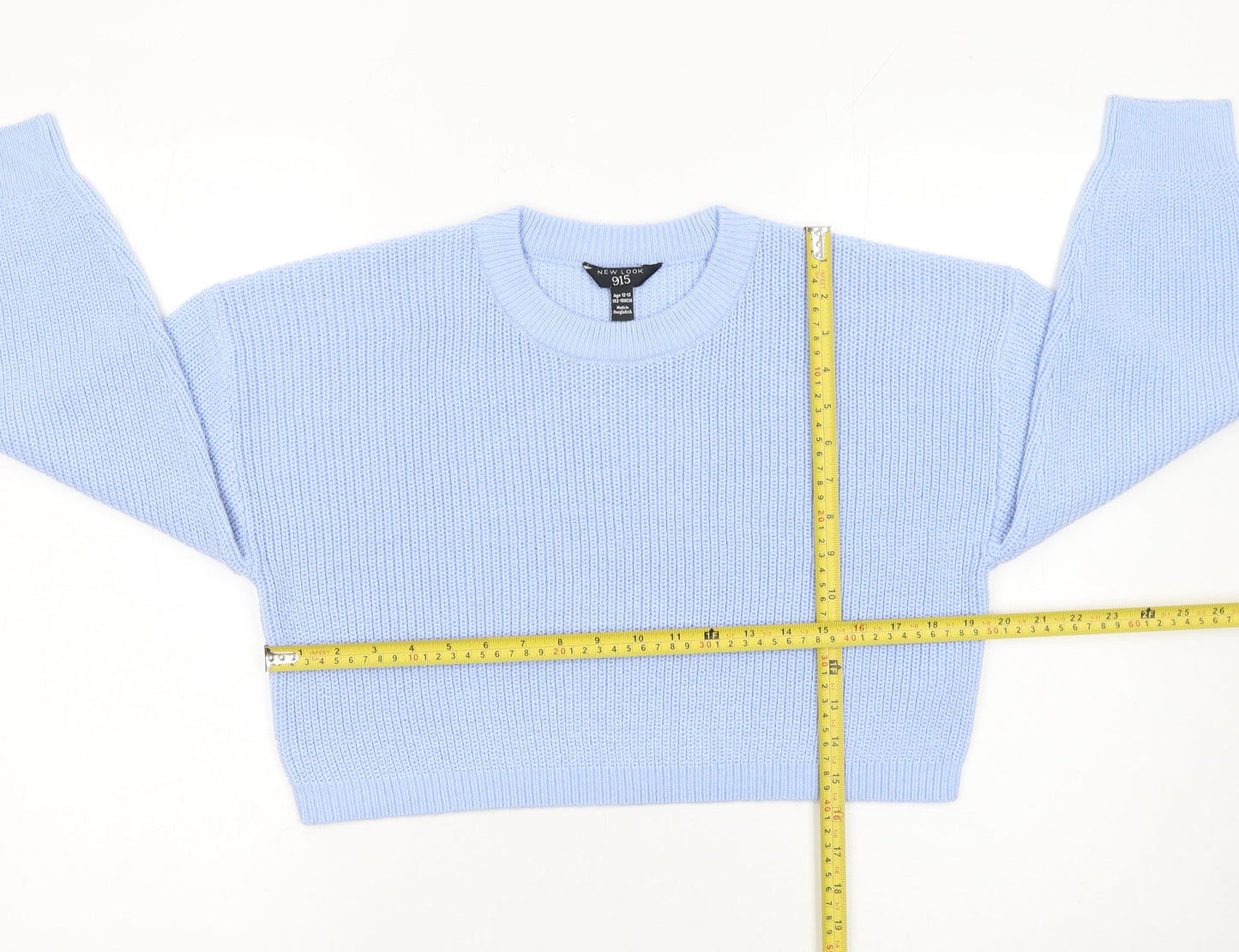 Teens UK Size 12 New Look Blue Pullover Jumper