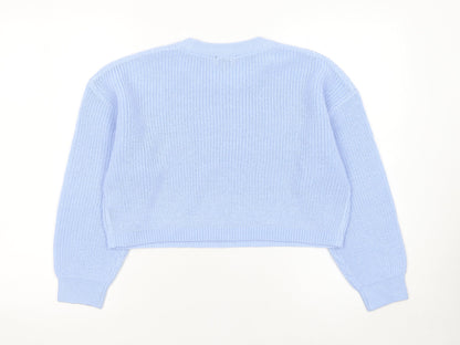 Teens UK Size 12 New Look Blue Pullover Jumper