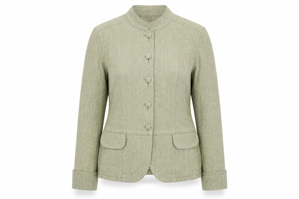 Womens UK Size 12 Marks and Spencer Regular Green Blazer