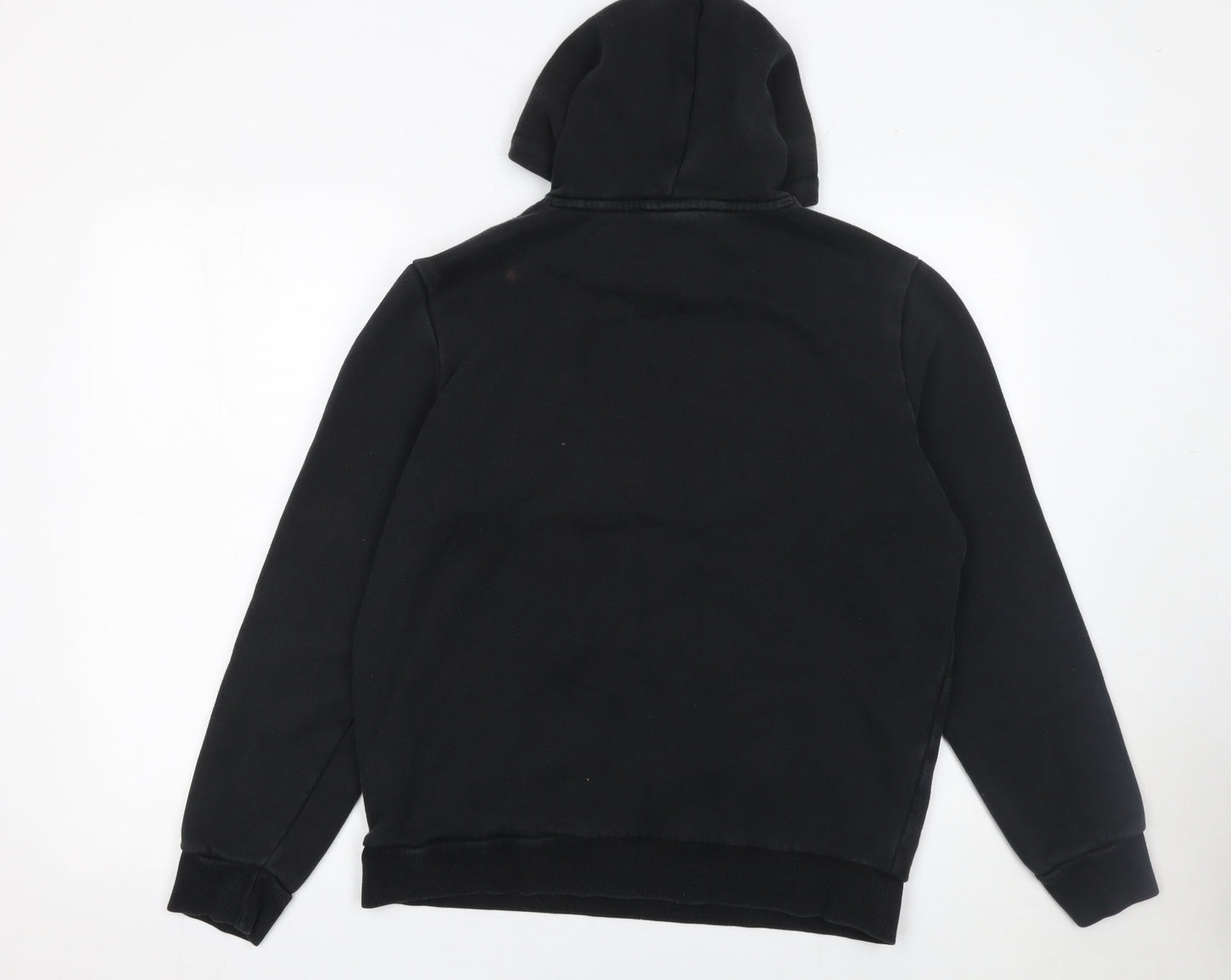 Mens UK Size M PUMA Black Pullover Hoodie