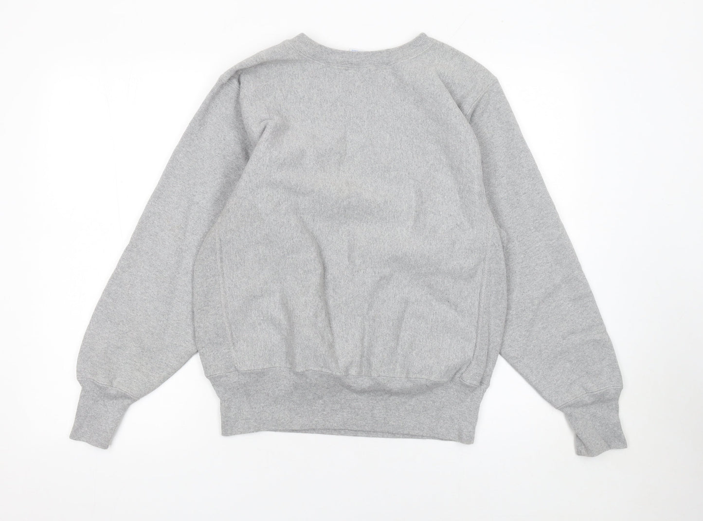 Womens UK Size M Champion Grey Pullover Sweatshirt