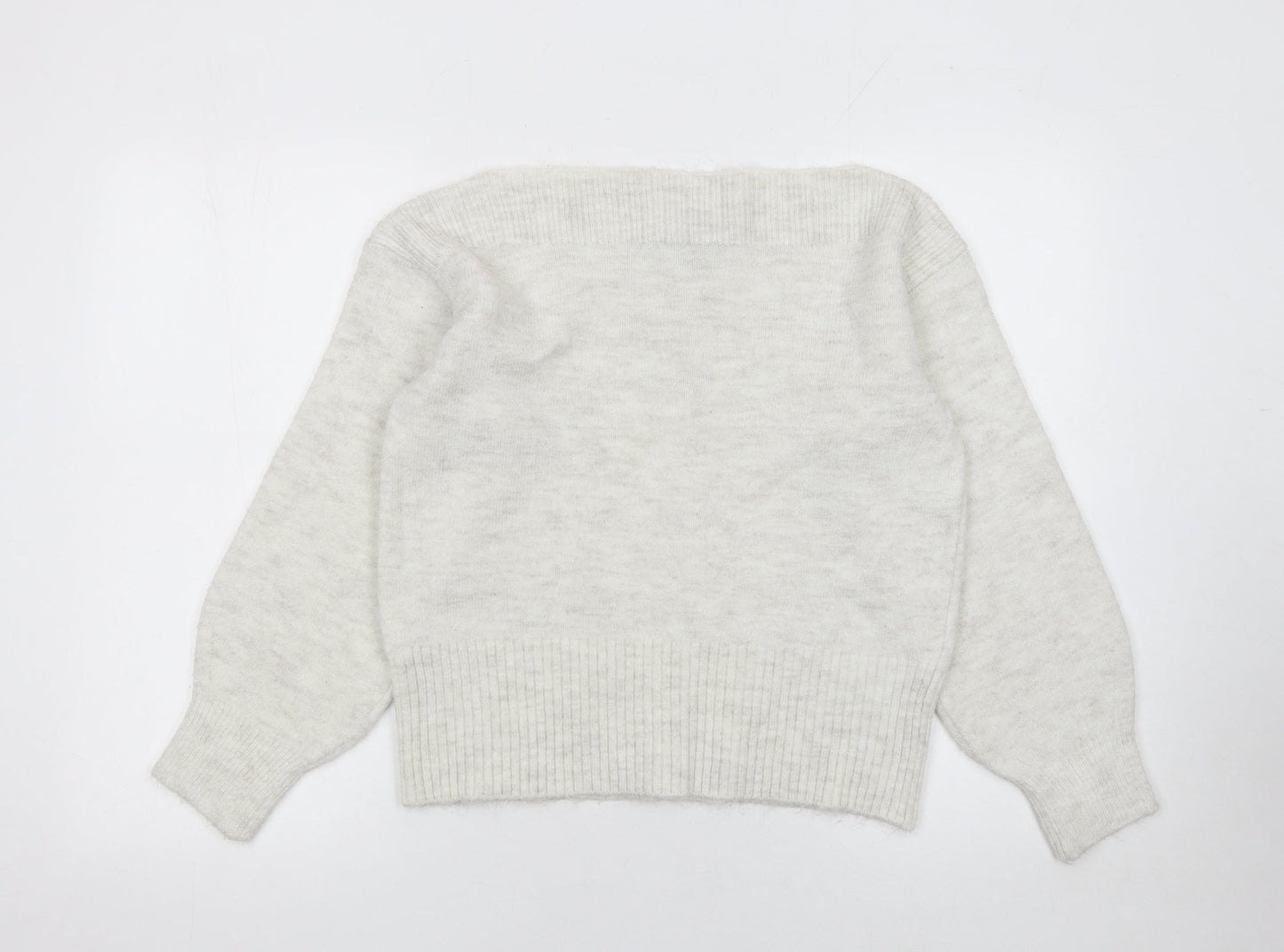 Womens UK Size S Marks and Spencer Ivory Pullover Jumper