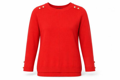 Womens UK Size 10 Primark Red Pullover Jumper