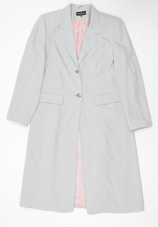 Womens UK Size 14 Parallel Regular Grey Suit Jacket
