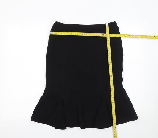 Womens UK Size 10 South Trumpet Satin Skirt