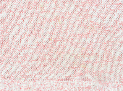 Barbour Women's Pink Cotton Chunky Knit Jumper UK 14