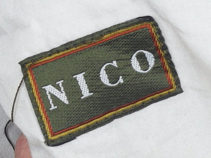 NICO Men’s Black Corduroy Trousers 28R Regular Fit Straight Leg