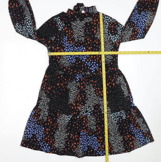Marks and Spencer Womens Multicoloured Floral A-Line Dress Size 12