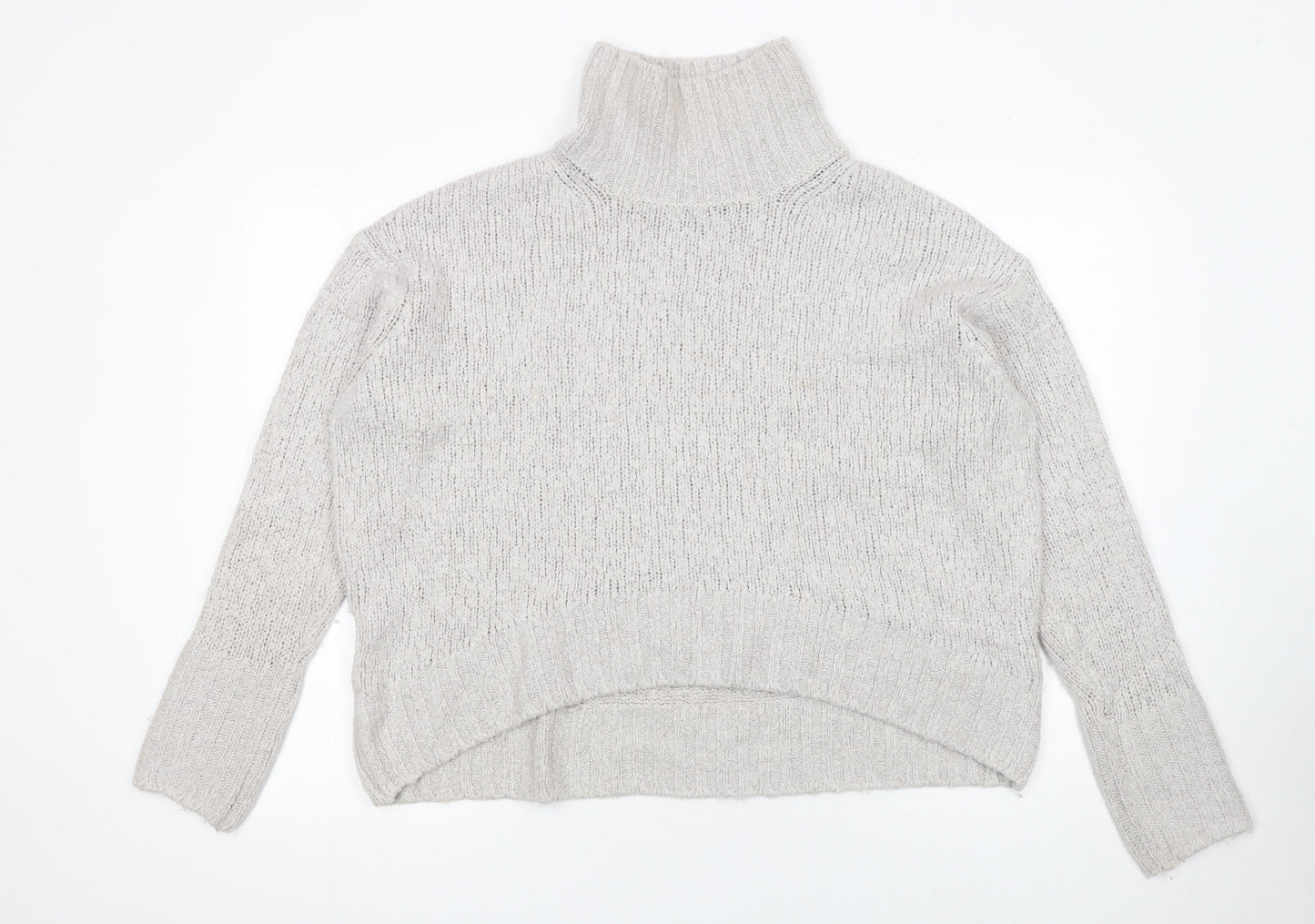 Womens UK Size S H&M Grey Pullover Jumper