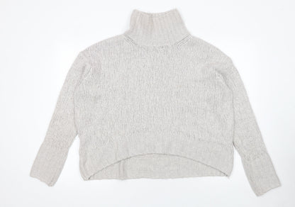 Womens UK Size S H&M Grey Pullover Jumper