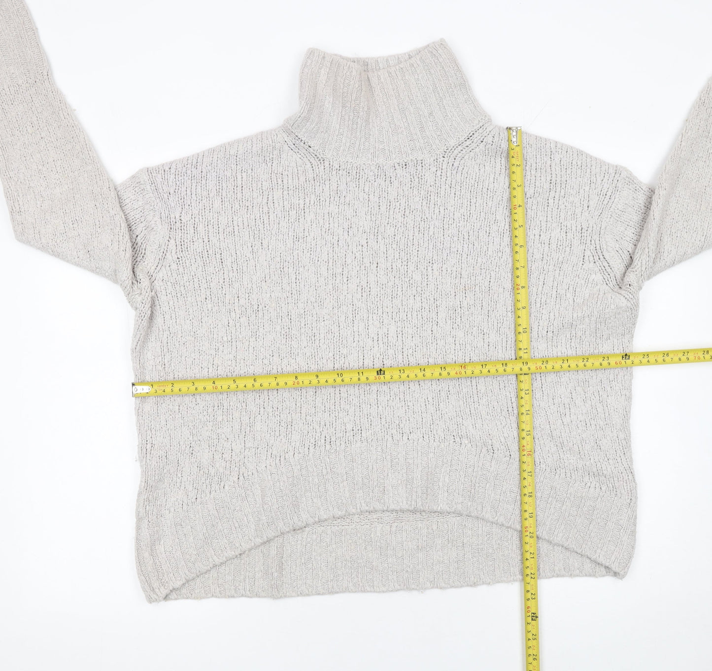 Womens UK Size S H&M Grey Pullover Jumper