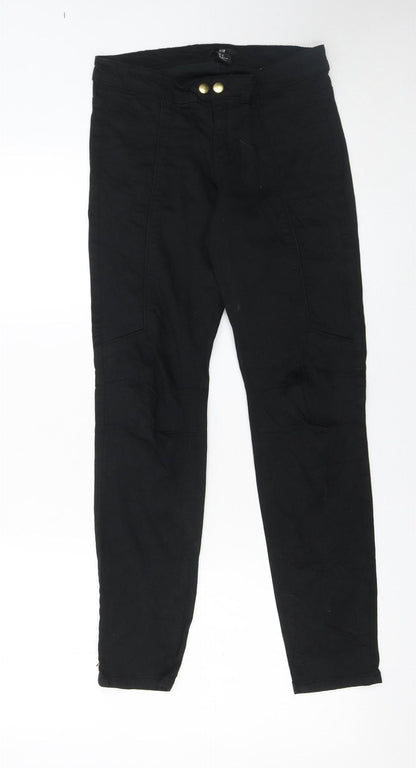 Womens UK Size 6 H&M Slim Fit Jegging Black Jeans