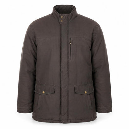 Mens UK Size L Greenwoods Brown Basic Jacket