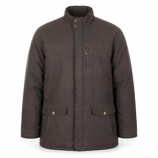 Mens UK Size L Greenwoods Brown Basic Jacket