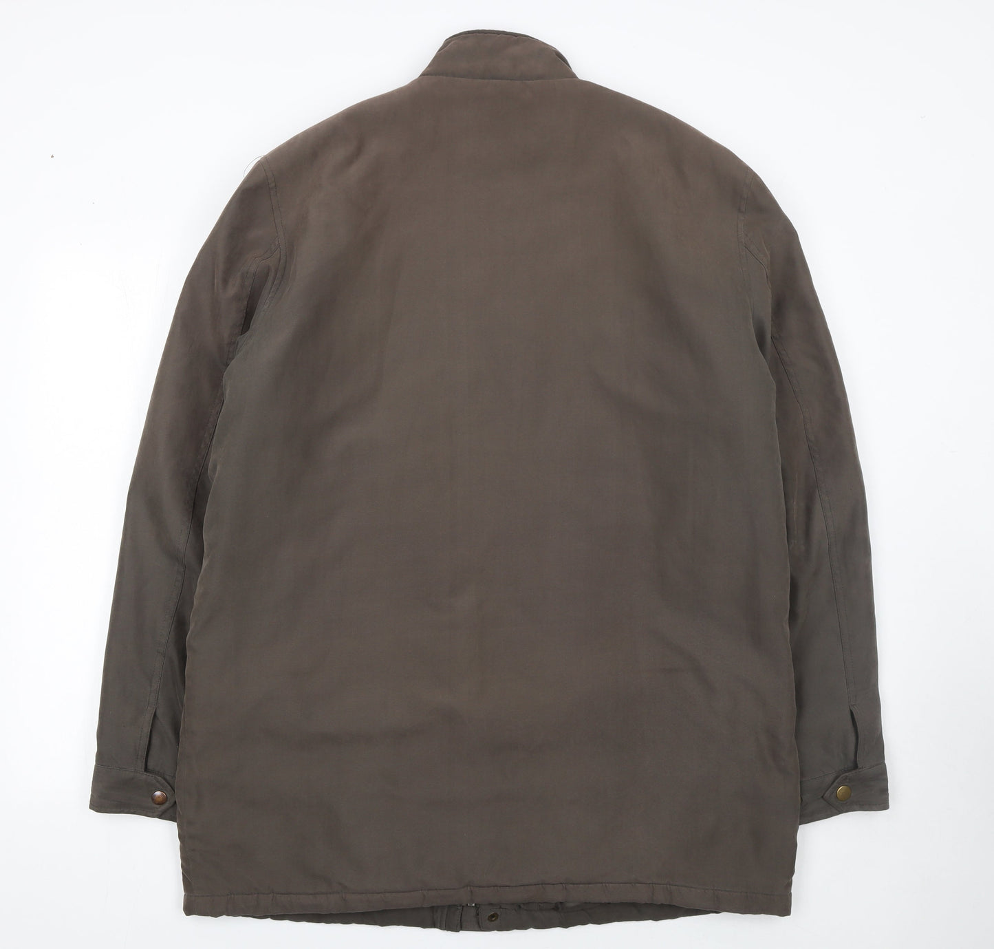 Mens UK Size L Greenwoods Brown Basic Jacket