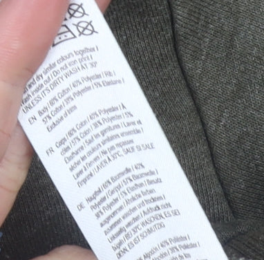 F&F Boys Green Pullover Sweatshirt 5-6 Years Monster Truck Graphic