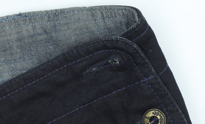 Ralph Lauren Women's Black Skinny Jeans Size 27/34 Stretch Mid Rise