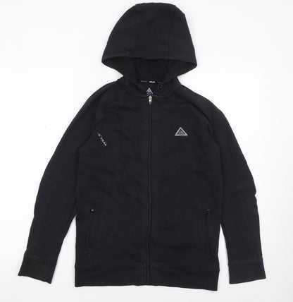 Boys UK Size 12-13 Years -9° PEAK Black Full Zip Hoodie