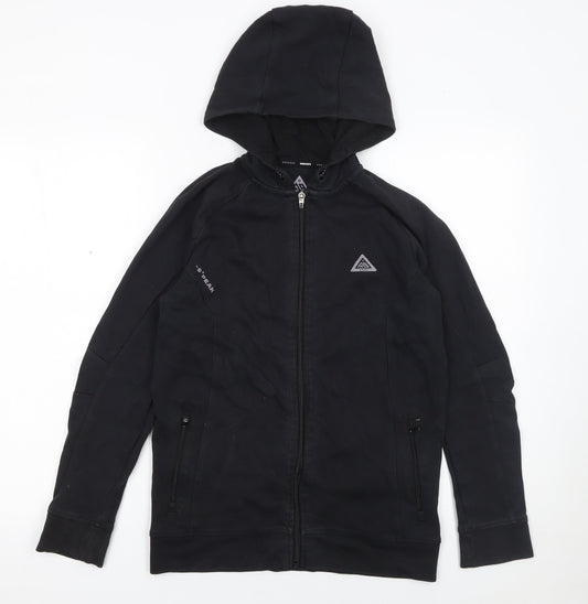 Boys UK Size 12-13 Years -9° PEAK Black Full Zip Hoodie