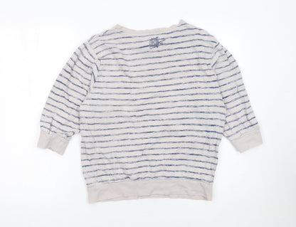 Womens UK Size XS O'Neill Beige Pullover Sweatshirt