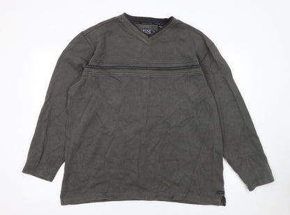 Mens UK Size L Maine New England Green Pullover Sweatshirt