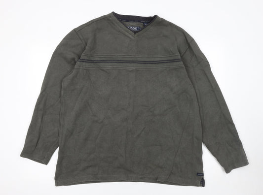 Mens UK Size L Maine New England Green Pullover Sweatshirt