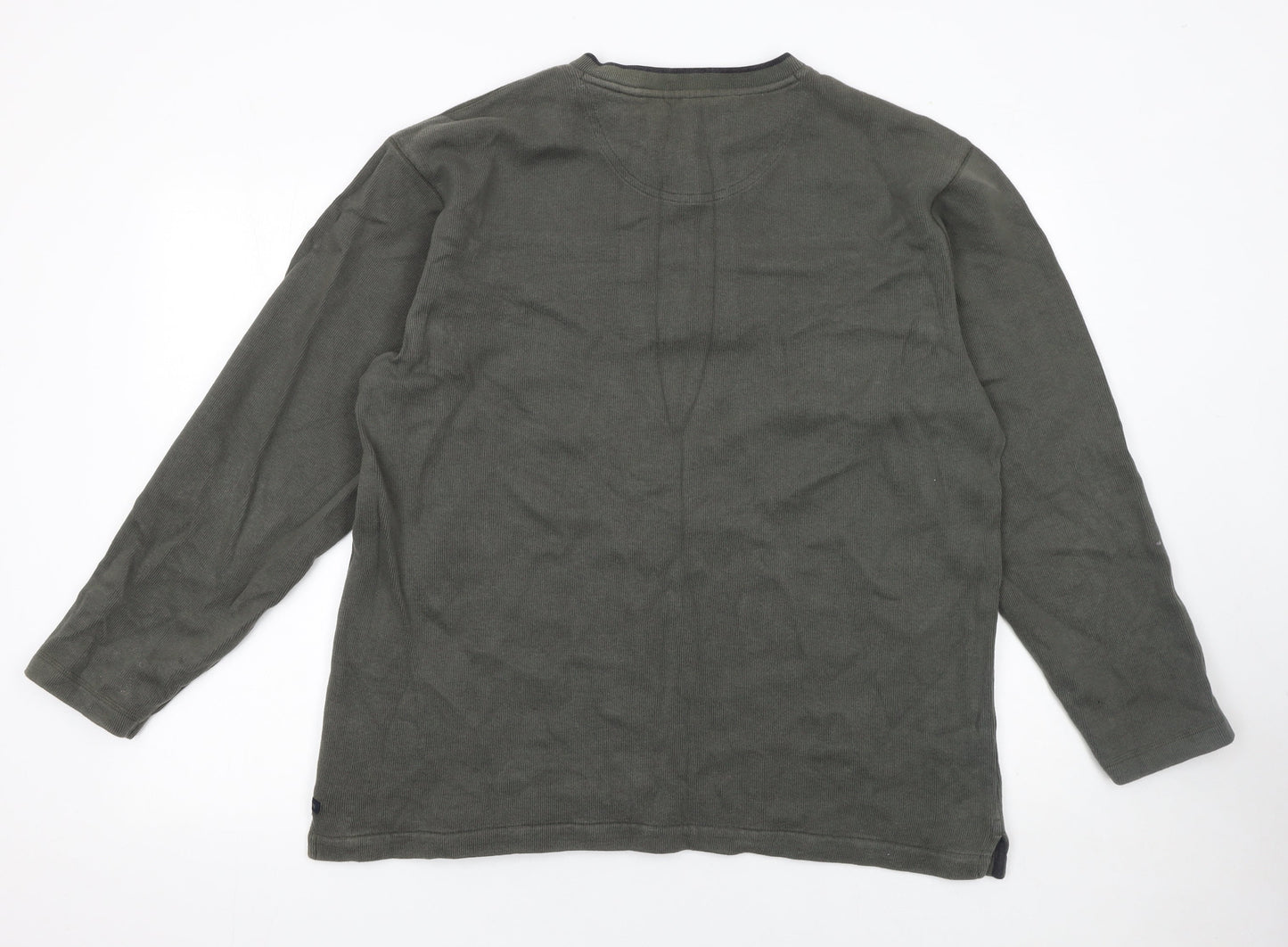 Mens UK Size L Maine New England Green Pullover Sweatshirt