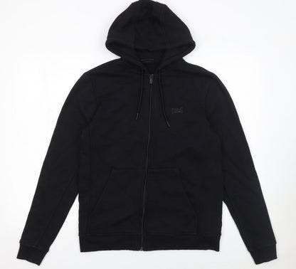 Mens UK Size S Everlast Black Full Zip Hoodie