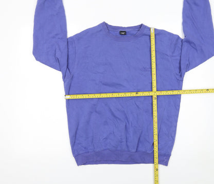 Cotton Traders Women Deep Violet Sweatshirt S Crew Neck Pullover