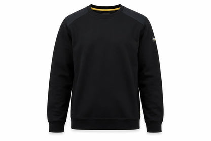 Mens UK Size S CAT Black Pullover Sweatshirt